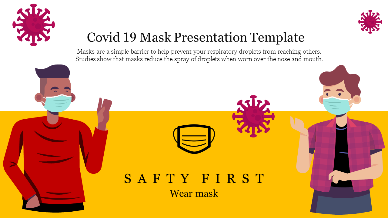 Covid 19 Mask Presentation Template